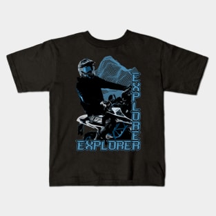 Explorer - Naked Bike Kids T-Shirt